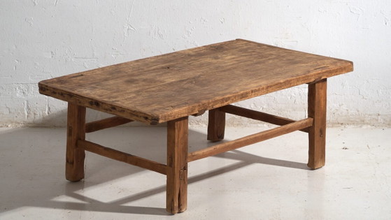 Table basse ancienne en bois de pin – Chine, vers 1920 – Tables basses (photo 3 of 40)