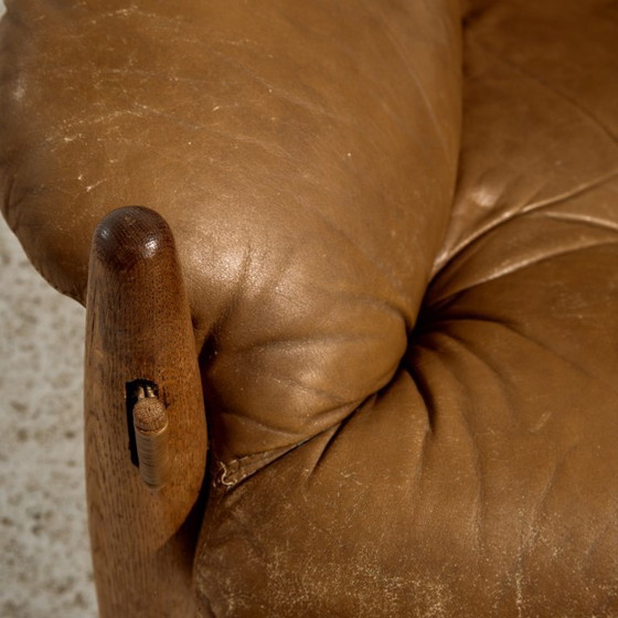 MK11119 Deense Leren Lounge Stoel – Fauteuils, Wood (photo 13 of 18)