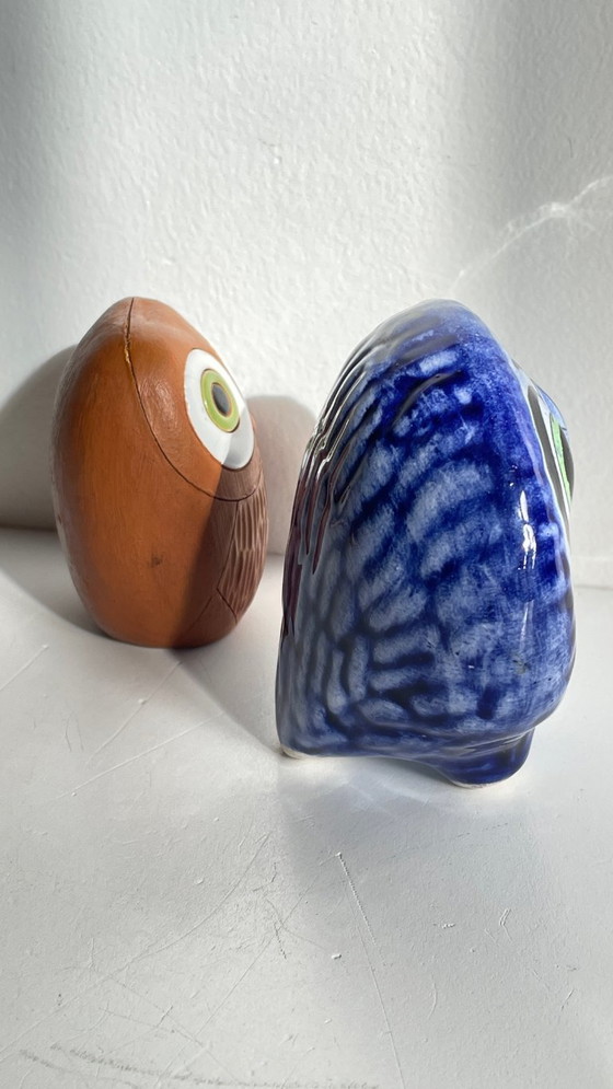 Image 1 of Gufi in ceramica vintage fatti a mano