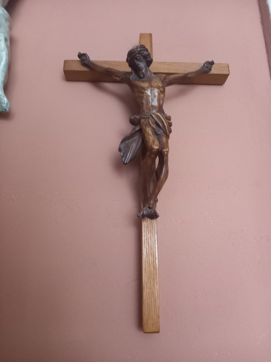 Jésus en bois sur la croix – Sculptures, Wood (photo 7 of 10)