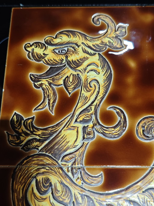 Chimera, opera d'arte in ceramica