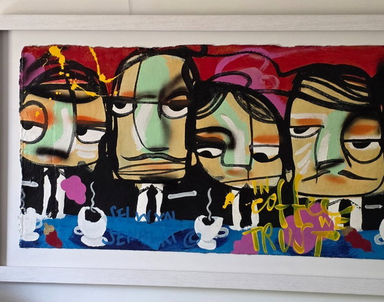 Image 1 of Selwyn Senatori – Wir vertrauen auf Kaffee – Unterzeichnet – 2019