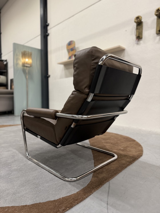 Image 1 of Gelderland 601 Mister Oberman Sessel Misto Leder