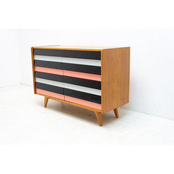 Image 1 of Vintage chest of drawers U-458 in beech by Jiri Jiroutek for Interier Praha, Czechoslovakia 1960s