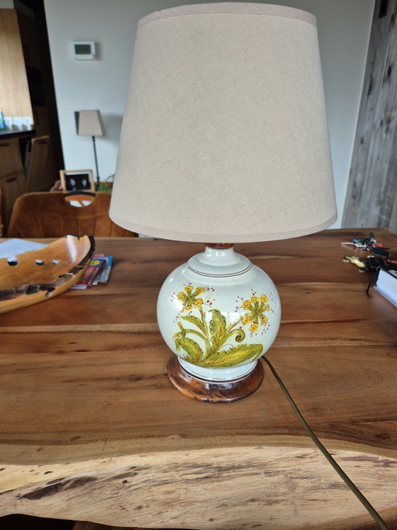 Decorative Lamp – Table lamps, Ceramic, Textile (photo 8 of 9)