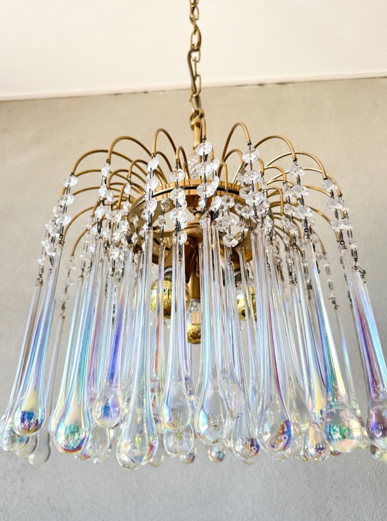 Image 1 of Vintage Teardrop Chandelier
