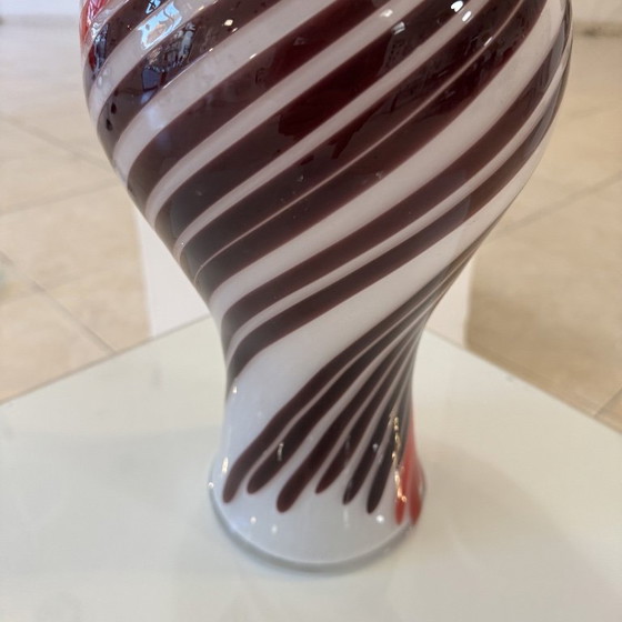 Vintage Murano vaas uit de jaren 70, veelkleurig, Italiaans design, Venetië – Plantenbak, Murano Glass (photo 6 of 8)