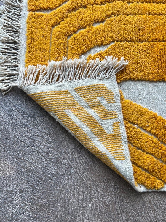 Handgemaakt traditioneel Marokkaans Berberkleed, geel, 150/250 cm – Ahrend, Vloerkleden en tapijten, Cotton (photo 7 of 7)