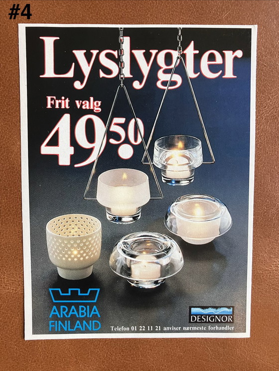 Image 1 of Materiale pubblicitario dal design vintage anni '80 e '90