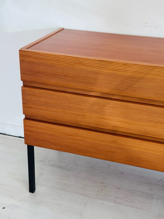Minimalist Vintage Sideboard 60s/70s – Wood (photo 10 of 11)