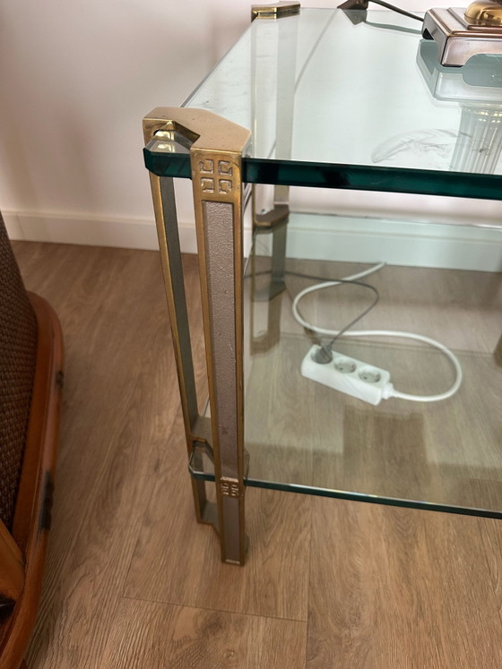 Peter Ghyczy tables 60x60 and also 100x100, Side tables, Glass, Transparent (photo 3 of 5)