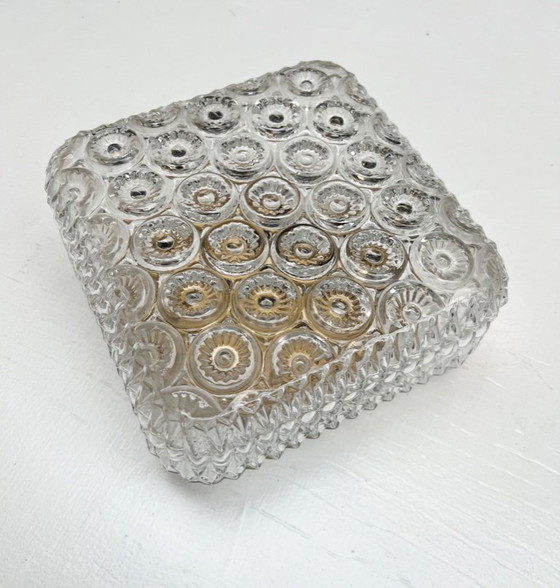 Image 1 of Set of 2 Limburg Glashütte ceiling lamps, 1960s