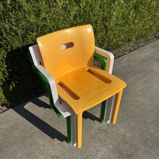 3 sedie Kartell 4870