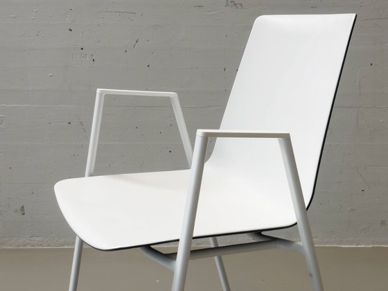 6 sillas Nooi Row (modelo 6602) de Neunzig° para Wiesner-Hager, 2014 – Sillas auxiliares, Plastic, Vintage (photo 4 of 15)