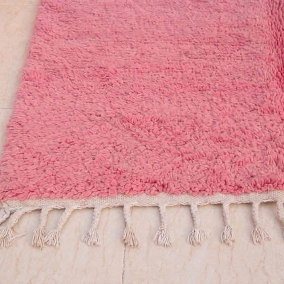Alfombra bereber tradicional hecha a mano, rosa, 150/250 cm – Aime Té, Wool (photo 3 of 8)
