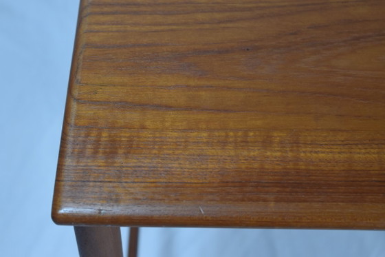 Tavolini a incastro in teak Mid Century Hans Wegener per A. Tuck, Legno, Marrone (foto 19 di 20)