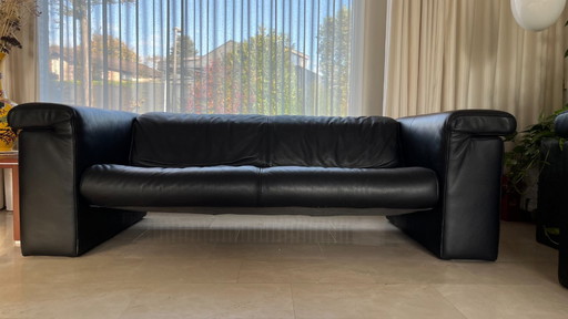 Rolf Benz | Canapé deux places en cuir | 1980