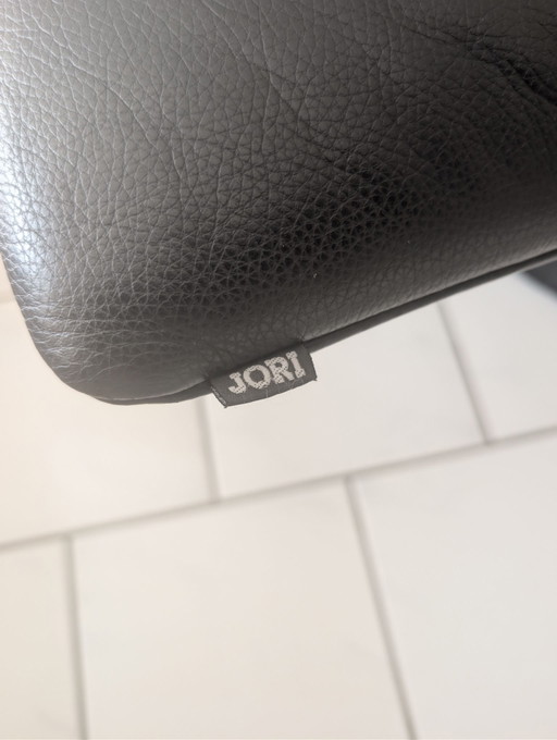 JORI Symphony Armchair - black leather mono move