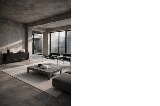 Image 1 of Vintage Mid-Century Scandinavian Modern Dark Oak Sideboard with Wooden Handles, 1960s