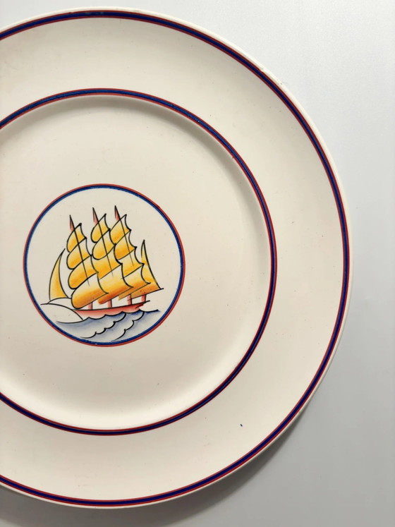 Porcelain Plate by Gio Ponti for Richard Ginori Velesca 1920s – Decorative Objects (photo 3 of 8)