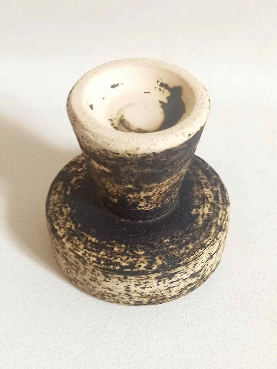 Image 1 of Bowl-shaped candlestick by Pieter Groeneveldt 1960s Height 9 cm