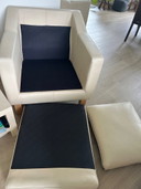 Magnifiques fauteuils en cuir Leolux