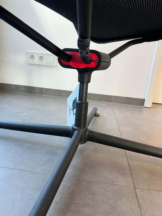 Sedia di design Wagner D1 – Nera – Sedia lounge e da ufficio moderna con rivestimento in rete – Poltrone (photo 8 of 8)