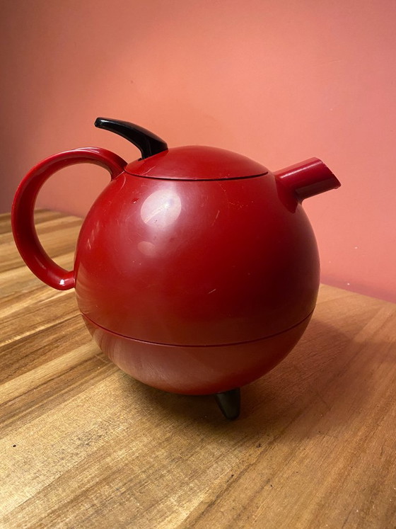 Leifheit Galileo Brocca Termica di Slany | Design Space Age | Thermos Vintage Rosso – Accessori da cucina (photo 3 of 10)
