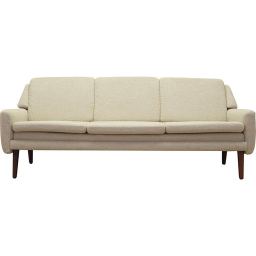 Vintage cremefarbenes Sofa, Dänemark 1970er