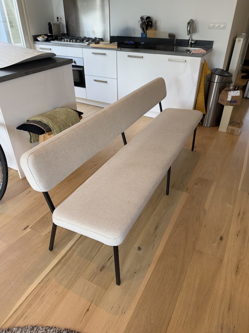 Studio Henk Coode Panca da pranzo Orion Cream 02 200cm