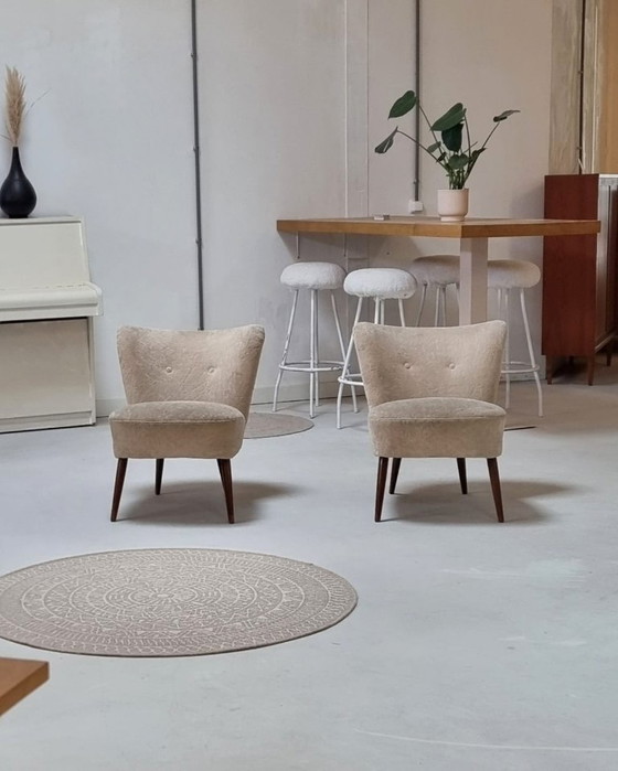 Image 1 of Mid Century cocktailstoelen