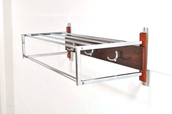 Image 1 of Porte-manteau chromé vintage, années 1960