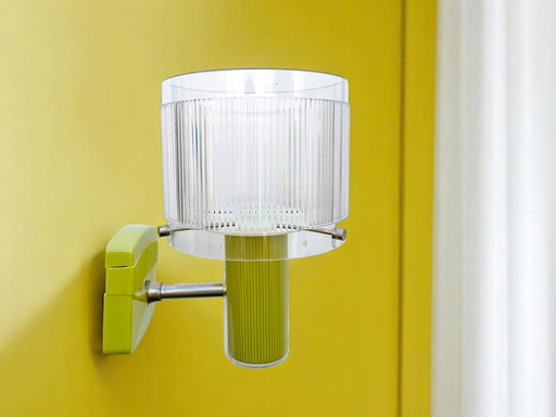 Groene wandlamp Mid Century Modern