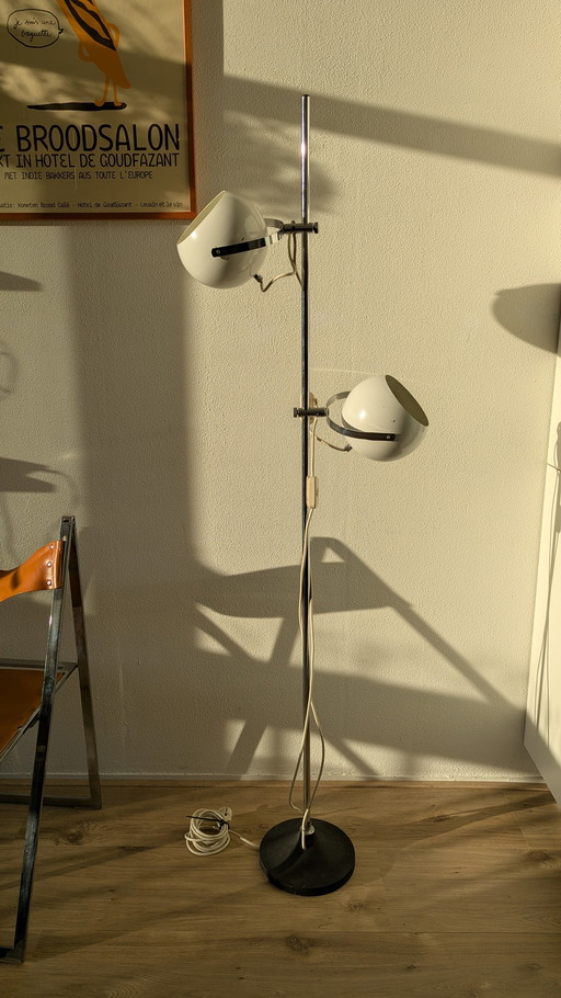 HERDA Oogbol Vloerlamp – jaren 70 - vloerlamp