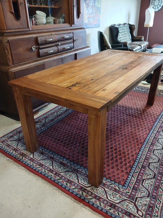 Image 1 of Mesa de comedor de teca