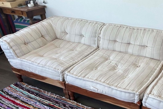 Modulaire 4 Delig Hoekbank – Sklum, Modulaire banken, Wood, Cotton (photo 2 of 5)