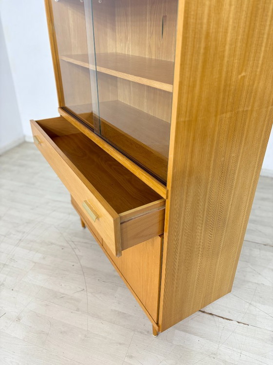 Image 1 of Elegant mid-century highboard – stylish display cabinet from the 1960s