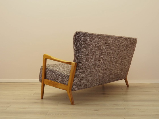 Image 1 of Beuken bank, Deens design, jaren 60, fabrikant: Fritz Hansen