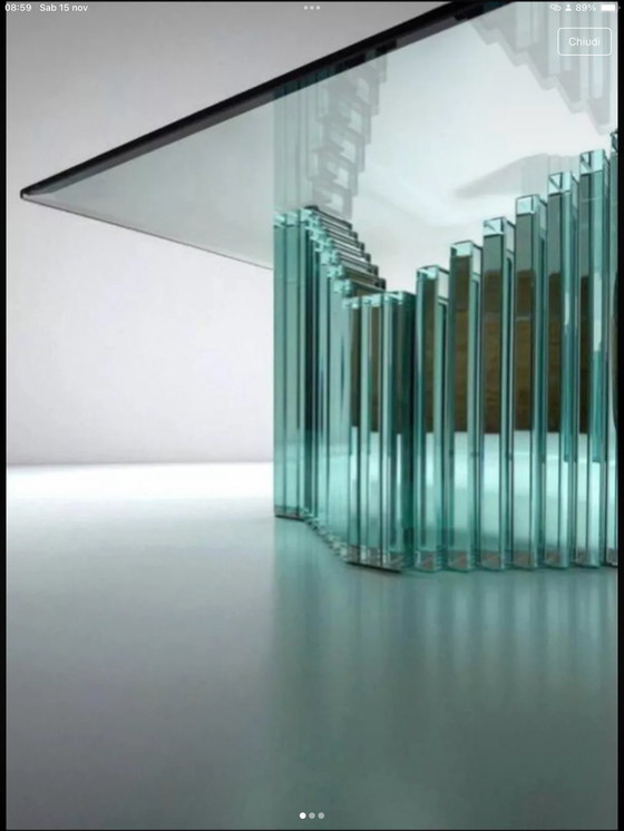 Image 1 of Tavolino “Supercalif” su dis. di L. Massoni per Gallotti & Radice