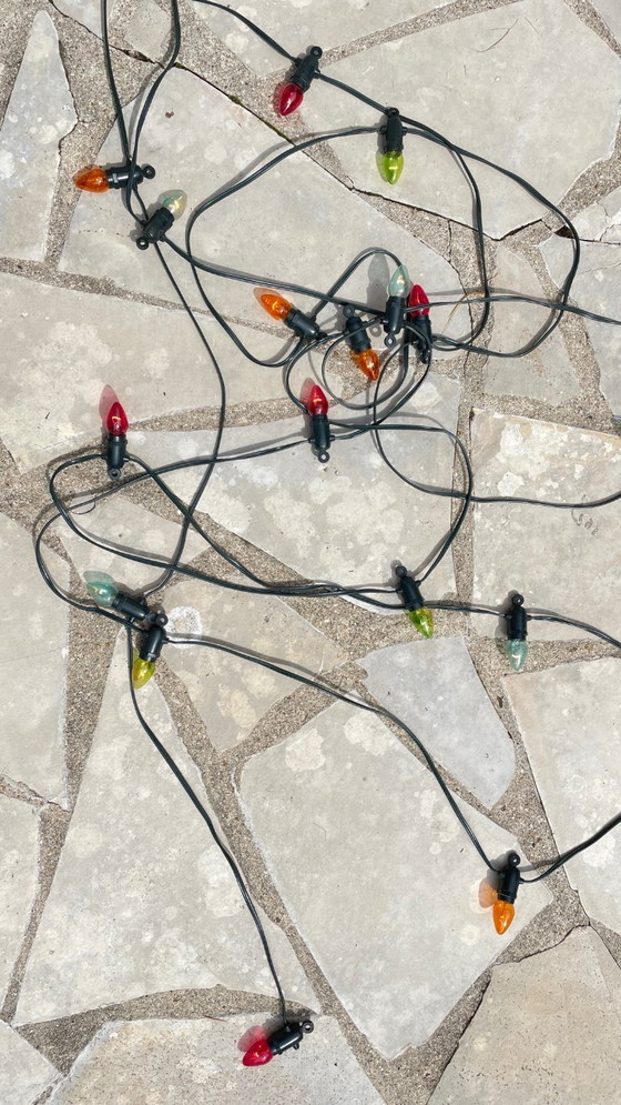 Image 1 of Ghirlanda vintage da esterno da 10 metri