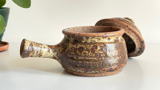 Image 1 of Pentola in gres pirite vintage