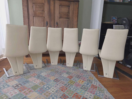 6x Rolf Benz 7800 Dining chairs – Leather (photo 5 of 5)