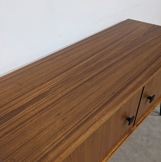 Image 1 of Lowboard, vintage tv-meubel MDK jaren 60