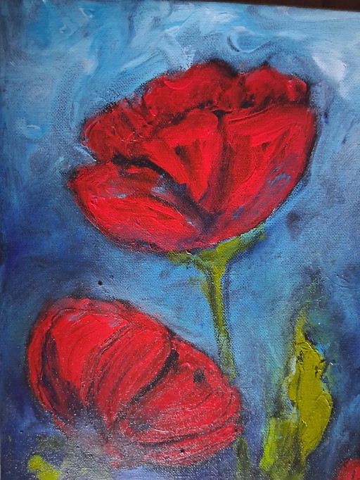 Poppys au maïs