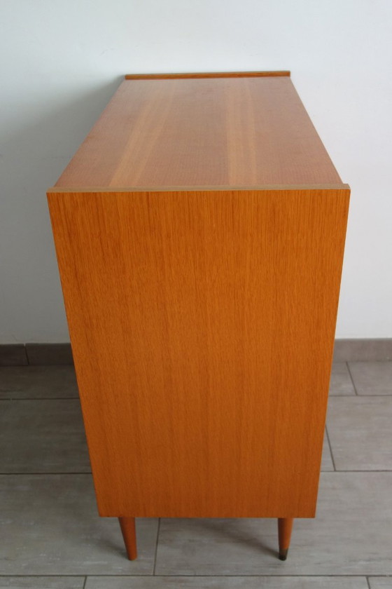 Commode Vintage 4 Tiroirs Années 70 – Wood (photo 4 of 12)