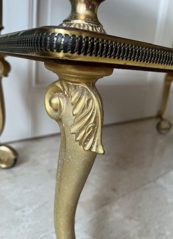 Image 1 of Elegante tavolo vintage mobile anni '60-'70 - Impiallacciato