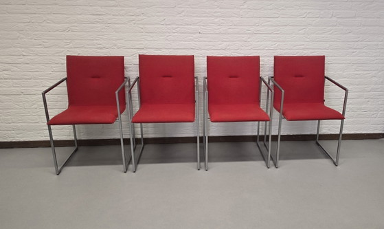 Cadre Arco « Rouge » 6x – Chaises de salle à manger, Textile (photo 7 of 8)