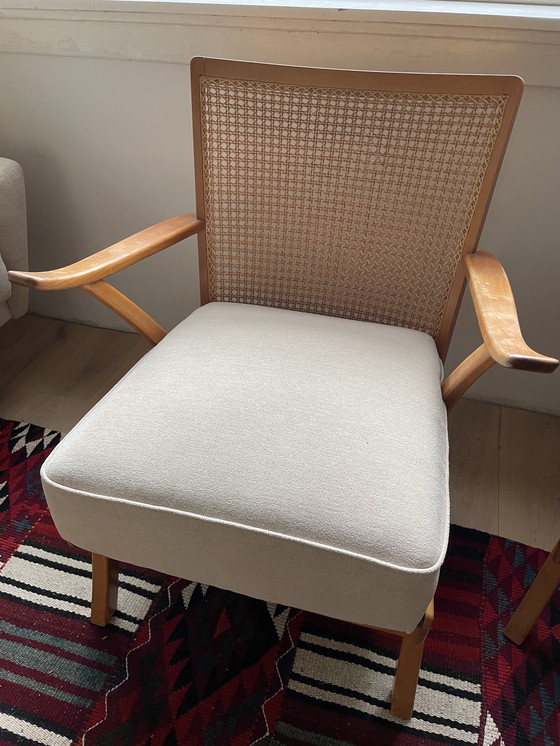 Image 1 of Vintage Danish Walnut Seating Area 1960s