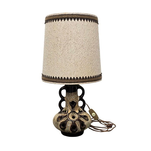 Vintage Westdeutsche Fat Lava Tischlampe