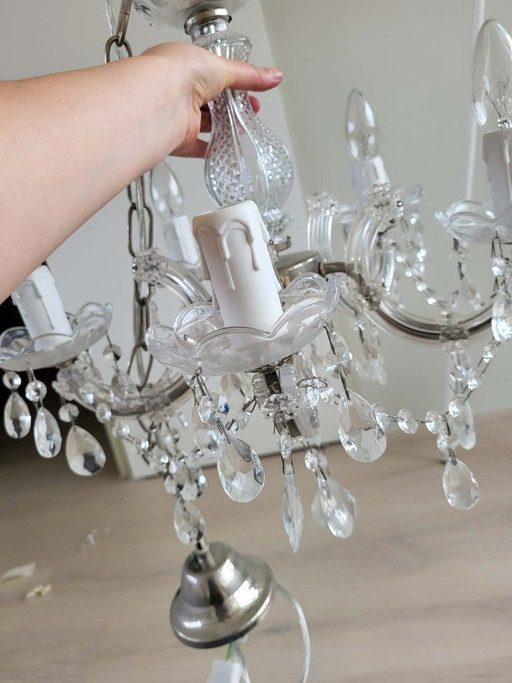Lampadario di cristallo di Cherconi